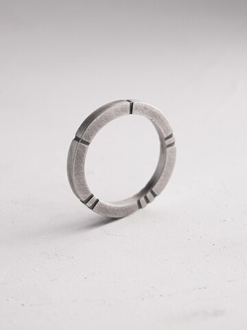 REYTEL Ring 'GROWTH' in Zilver: voorkant
