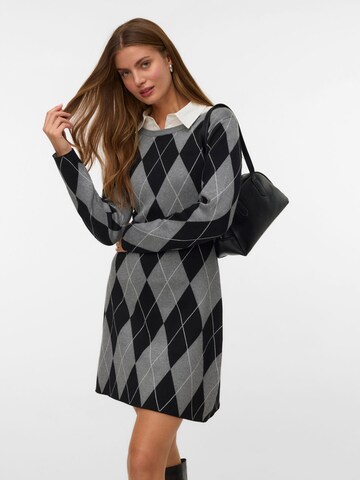 VERO MODA Jurk 'VMMilano' in Grijs: voorkant