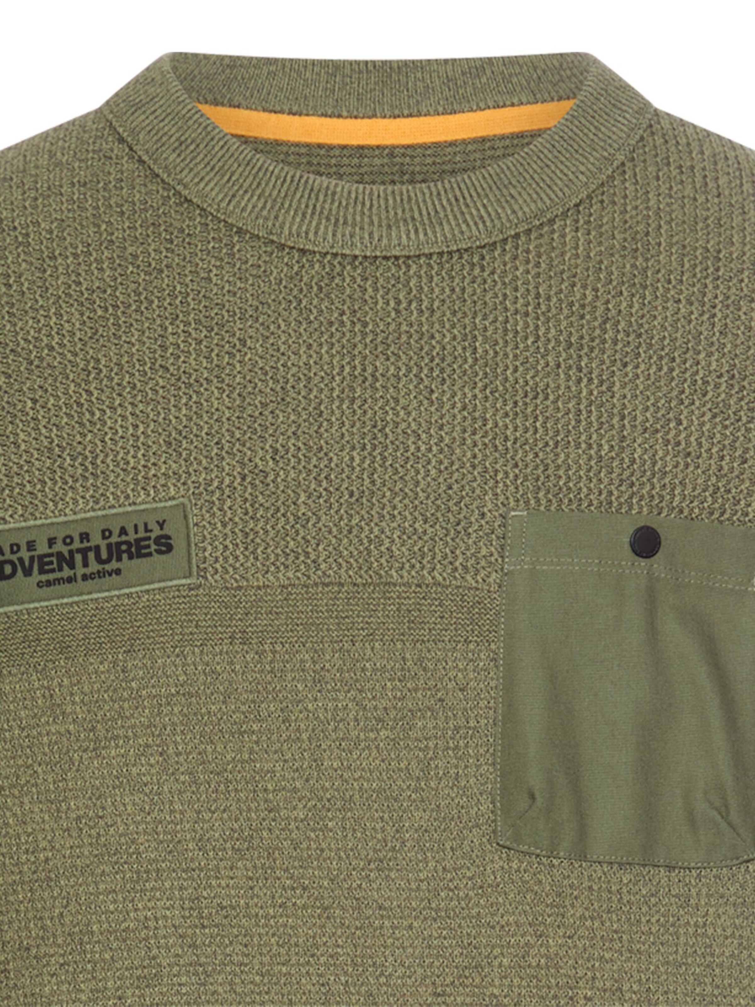 CAMEL ACTIVE Sweater in Green
