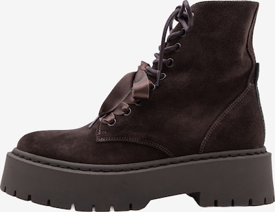 STEVE MADDEN Gležnjače na vezanje 'Skylar' veličine 36 u čokolada, Pregled proizvoda