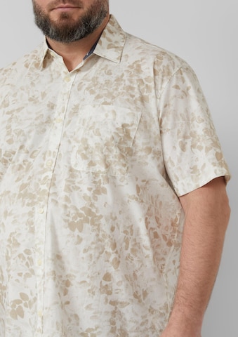 s.Oliver Regular fit Overhemd in Beige