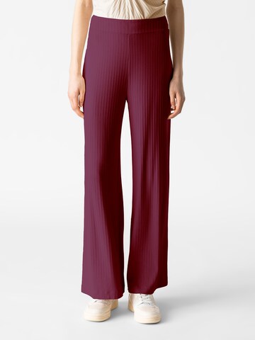 Les Lunes Wide Leg Hose 'Michelle' in Lila