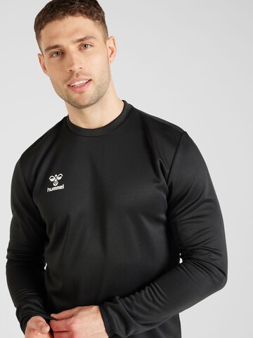 Hummel Αθλητική μπλούζα φούτερ 'ESSENTIAL' σε μαύρο