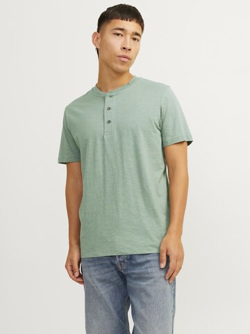 JACK & JONES - Camisa 'JJBlunixs' em verde: frente