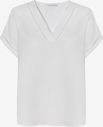 TATUUM Pusero värissä valkoinen: etupuoli