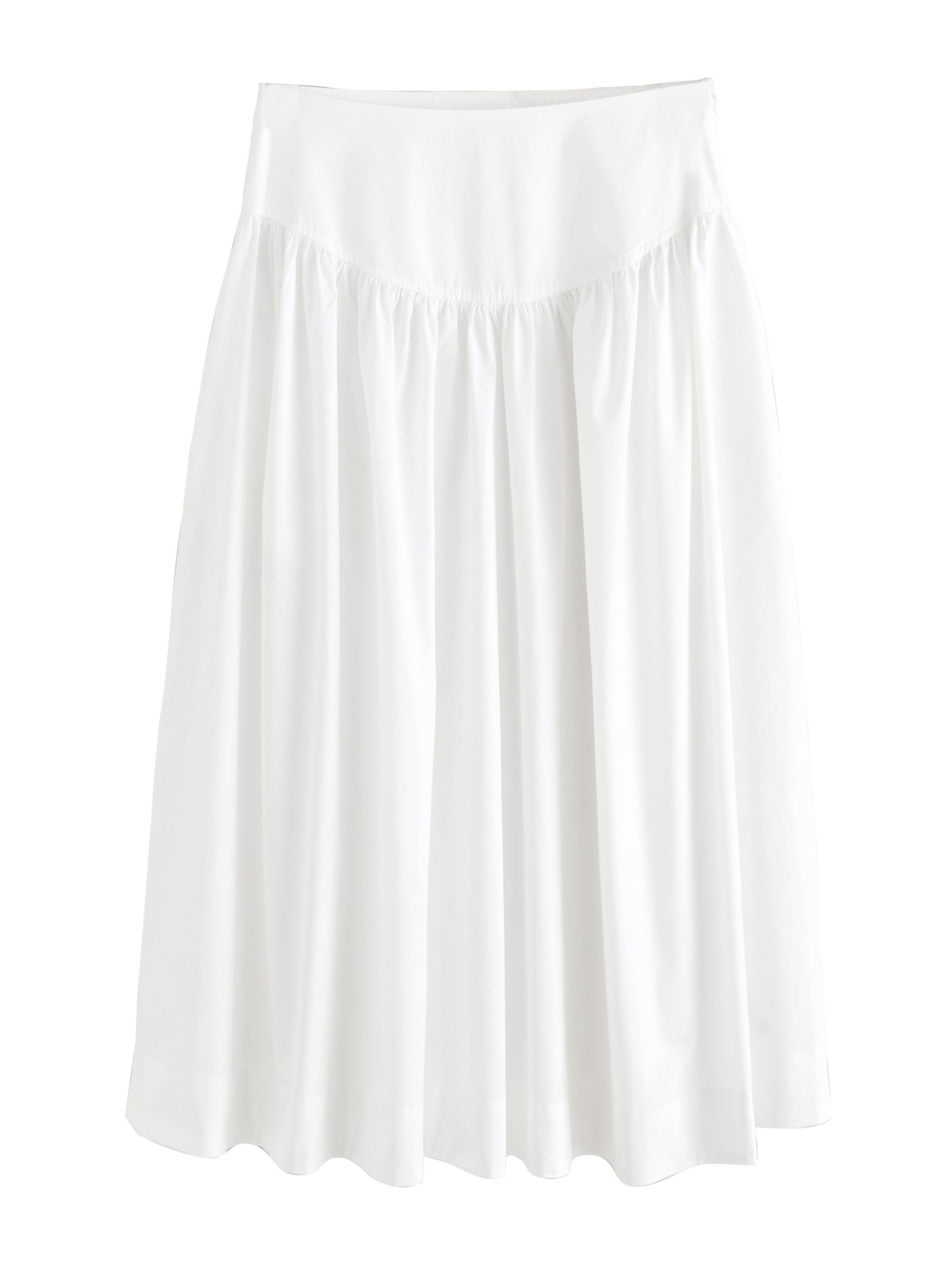 Next Jupe en 38 en blanc, Vue avec produit