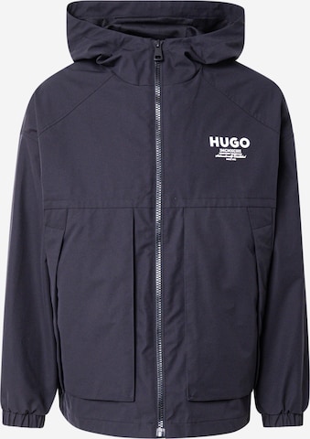 Giacca di mezza stagione di HUGO in nero: frontale