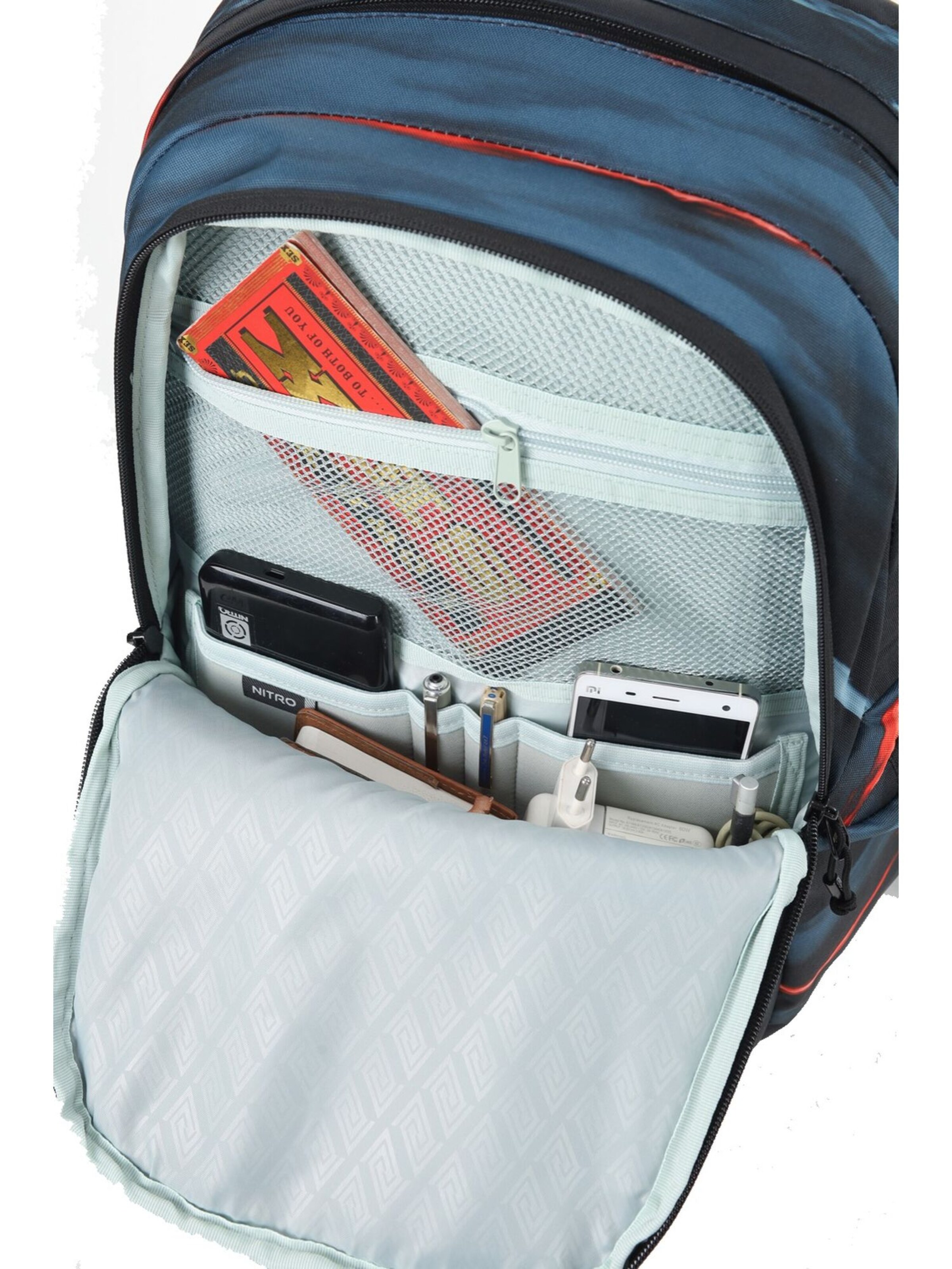 NITRO Rucksack 'Future Hero' in Schwarz