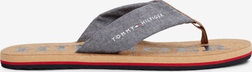 TOMMY HILFIGER Zehentrenner in Blau