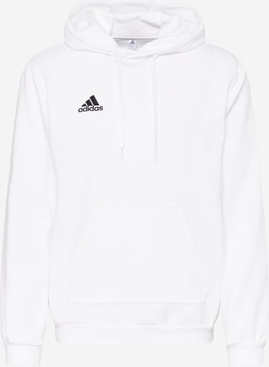 Hanorac sport 'Entrada 22' ADIDAS SPORTSWEAR pe negru / alb, Vizualizare produs