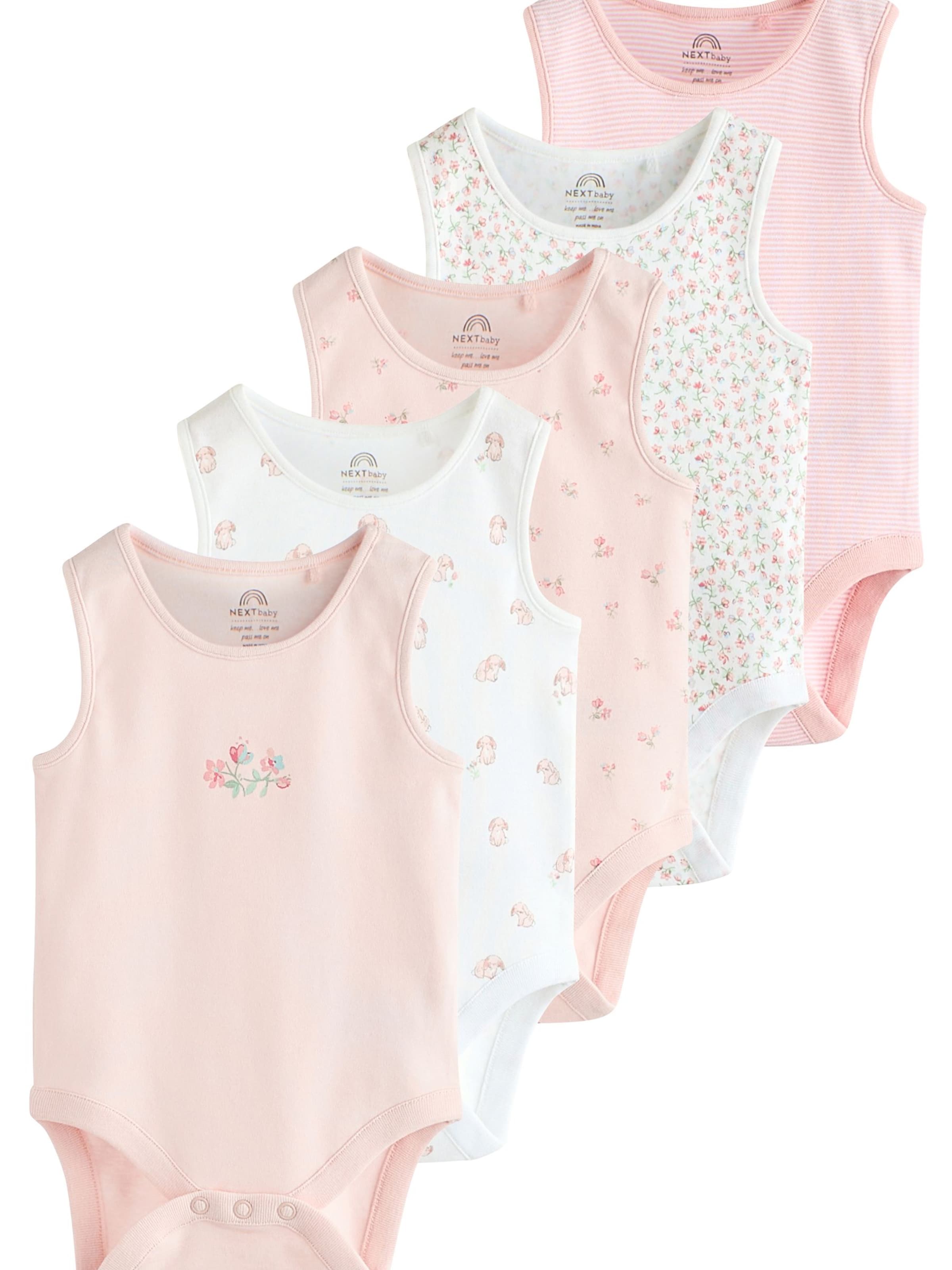 rozā Next Kombinezons/bodijs: no priekšpuses