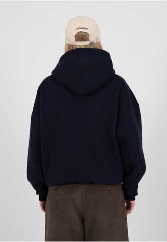 Sweat-shirt Prohibited en bleu