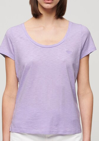 Superdry Shirt in Lila