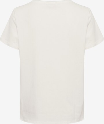 T-shirt 'Karen' Cream en blanc