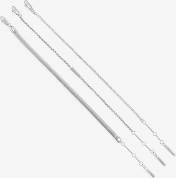 Brățară de la Calvin Klein pe argintiu: față