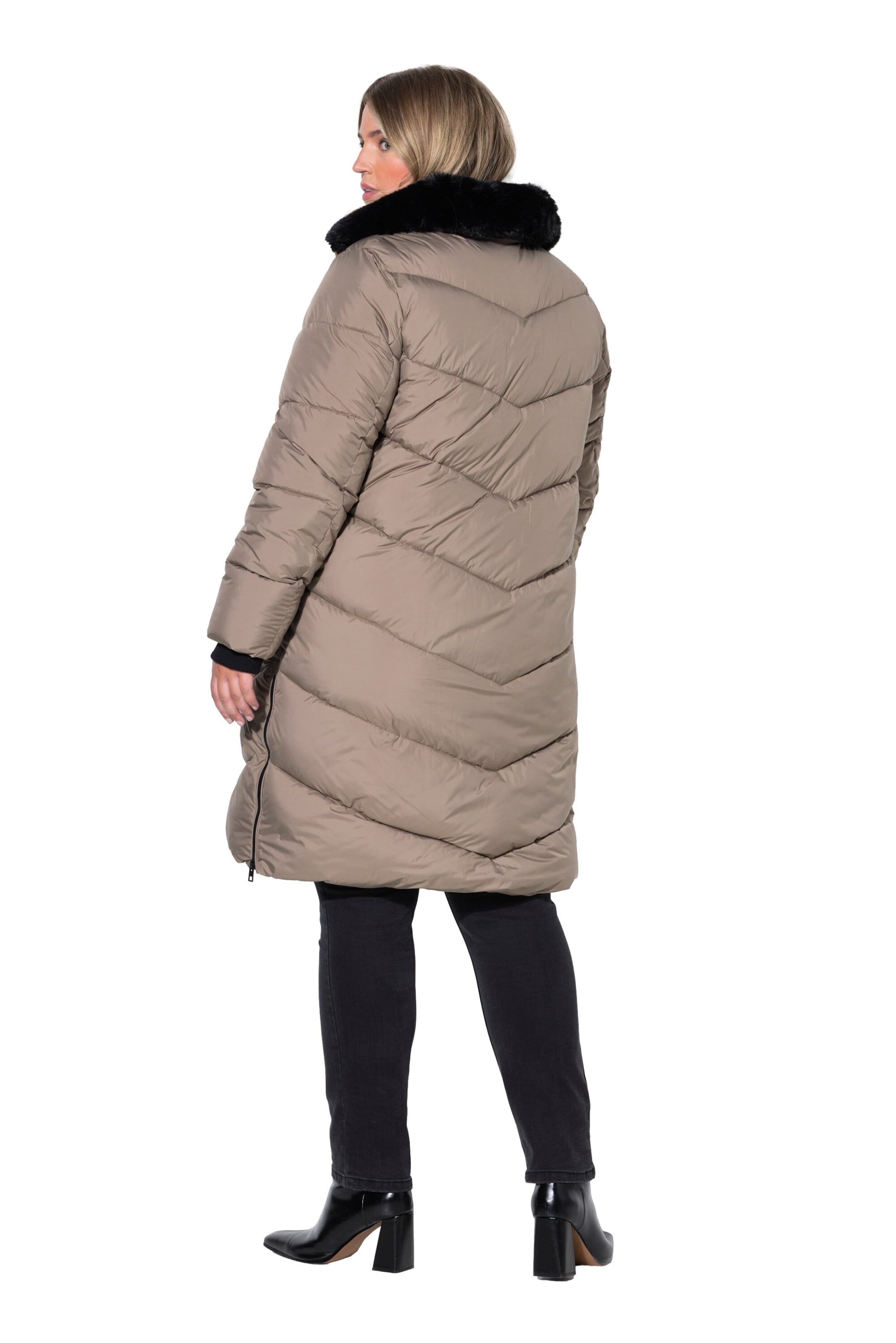 Ulla Popken Winter coat in Brown