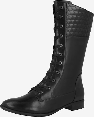 GERRY WEBER Lace-Up Boots 'Sena 128' in Black: front