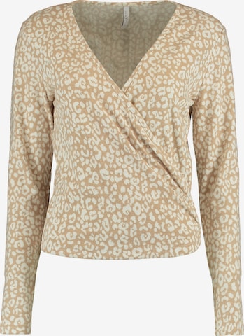 Hailys Shirt 'Amira' in Beige: predná strana