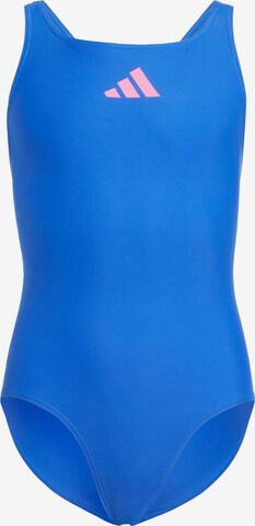 ADIDAS PERFORMANCE Athletic Swimwear in Blue: front