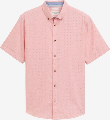 TOM TAILOR Overhemd in Rood: voorkant