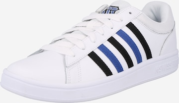 K-SWISS Platform trainers 'Court Winston' in White: front