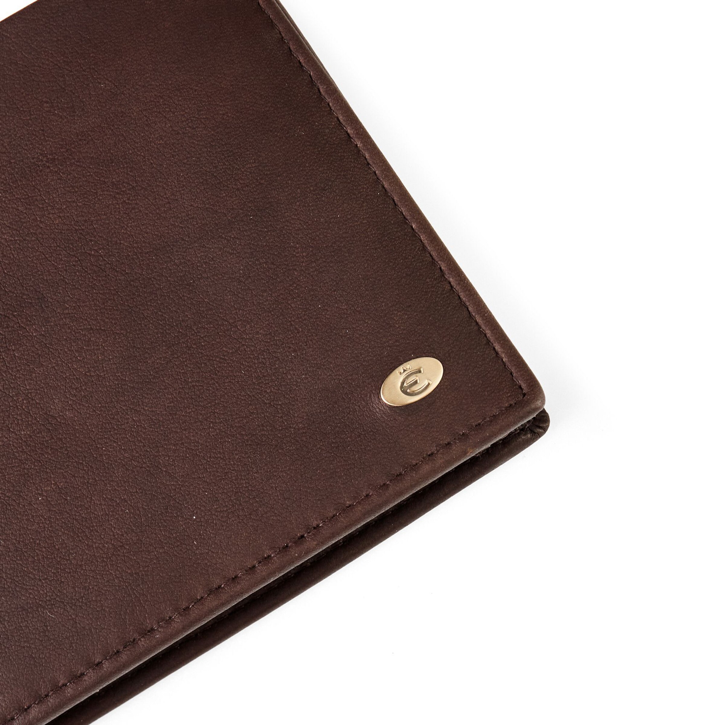 Esquire Portemonnee 'Chicago' in Bruin