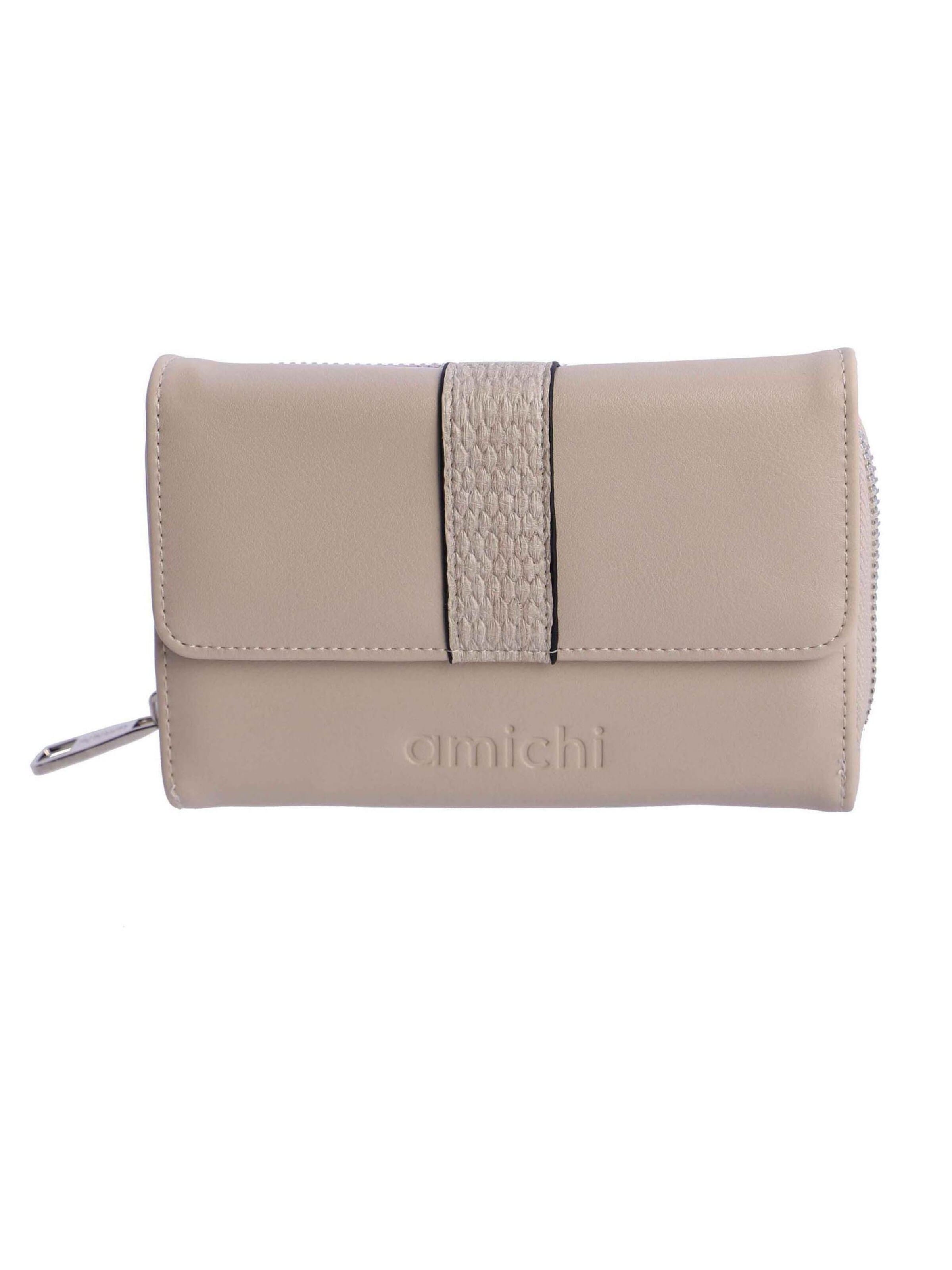 Amichi - Cartera en beige: frente