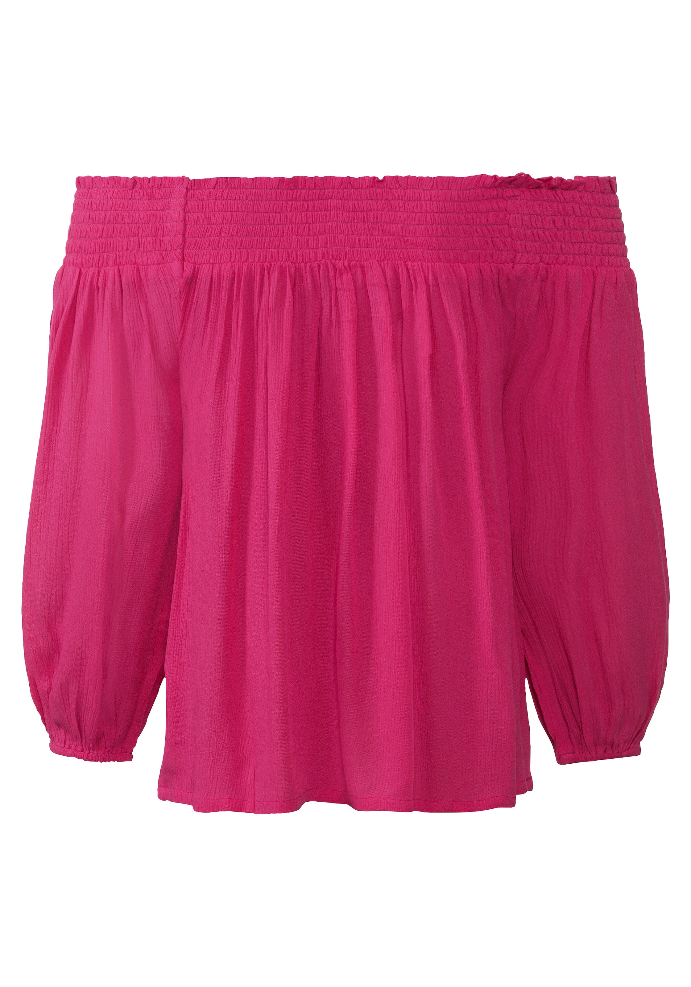 LASCANA Блузка в Ярко-розовый