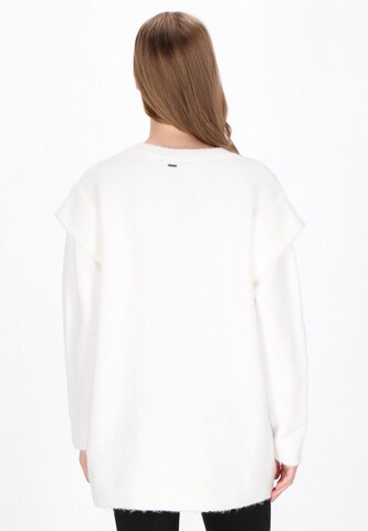 DreiMaster Vintage - Casaco de malha em branco