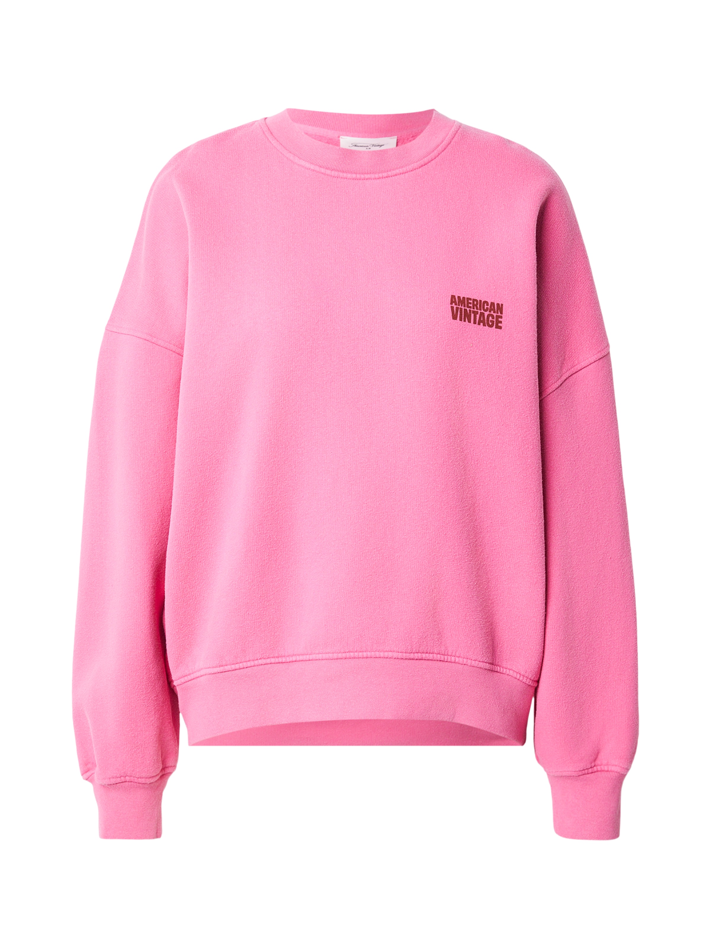 AMERICAN VINTAGE Majica 'PLIZZY' | roza barva: sprednja stran