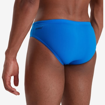 SPEEDO Athletic Swim Trunks in Blue