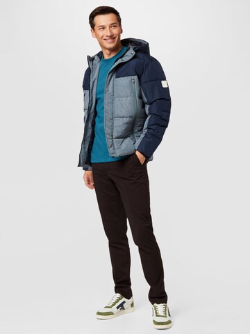 JACK & JONES Winter Jacket 'FRIDAY' in Blue