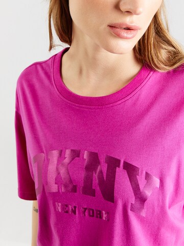 DKNY Performance Funktionsshirt in Lila