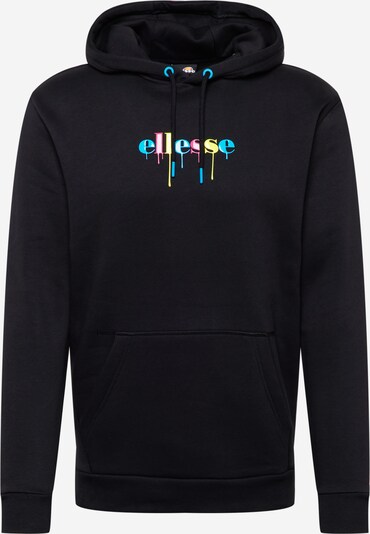 ELLESSE Sweatshirt in aqua / hellgelb / hellpink / schwarz, Produktansicht