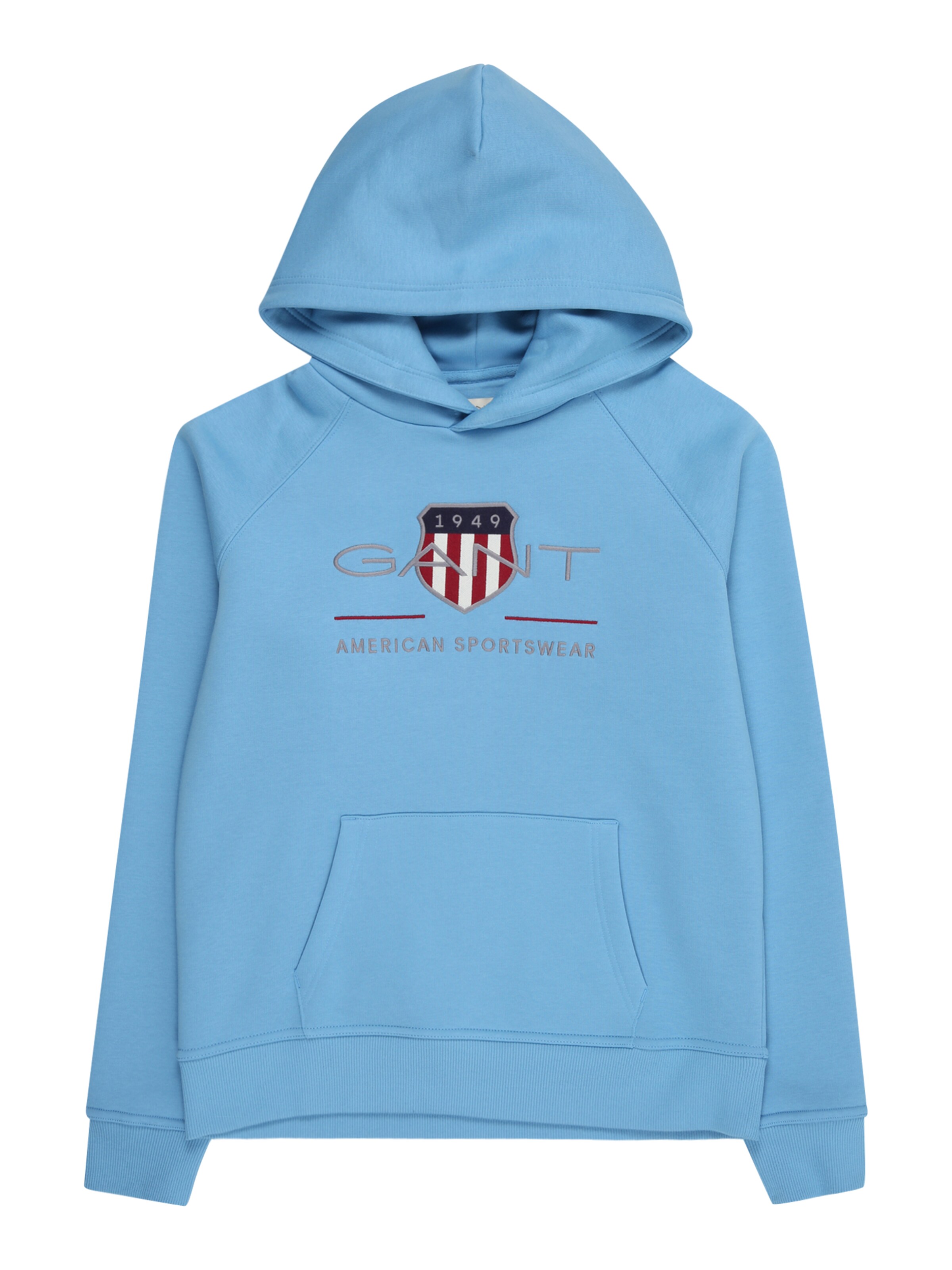 Felpa di GANT in blu: frontale