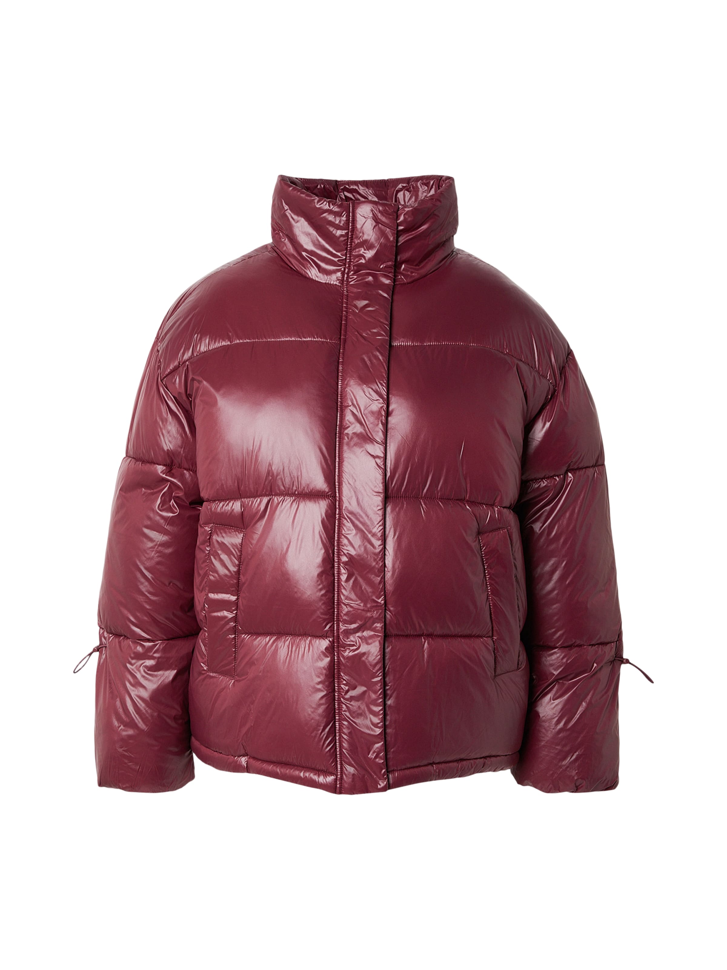 Noisy May Curve Winter jacket 'NMALLIE' in Purple: front