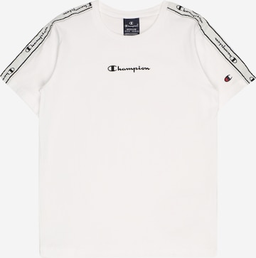 Champion Authentic Athletic Apparel Tričko – bílá: přední strana