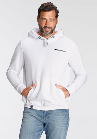 H.I.S Sweatshirt in White: front