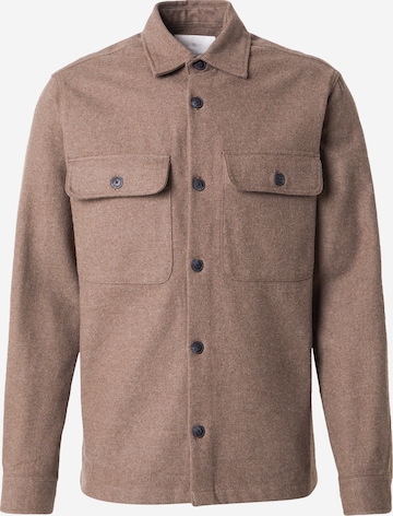 Veste mi-saison 'JPRRAYMOND' JACK & JONES en marron : devant