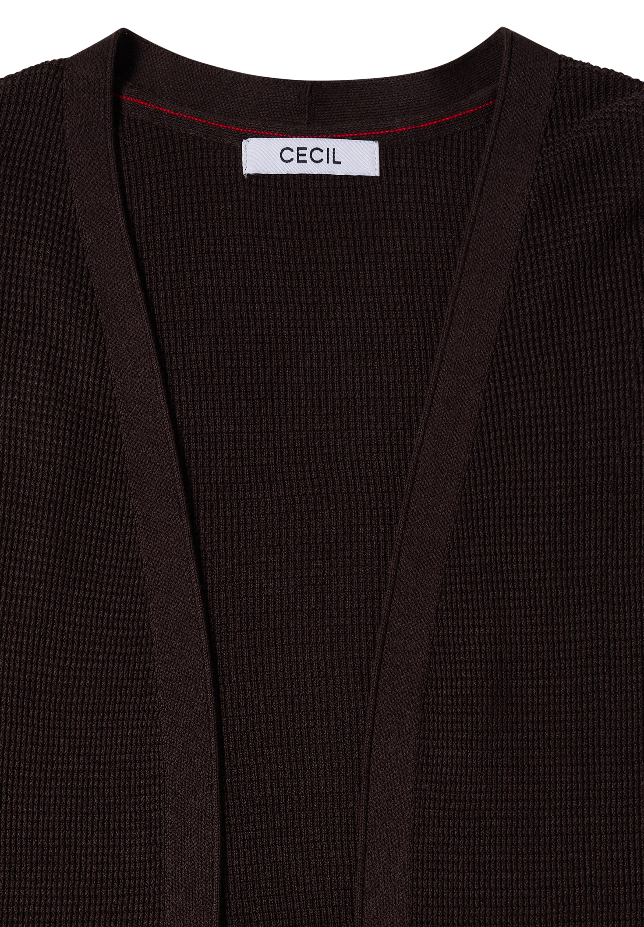 CECIL Kofta i brun