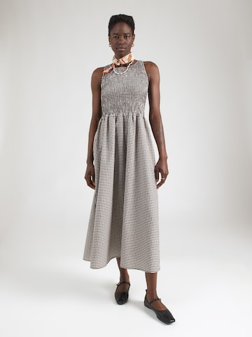 Hailys - Vestido 'Mi44na' em castanho: frente