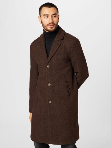 Cappotto di mezza stagione 'Ian' di Brixtol Textiles in marrone: frontale
