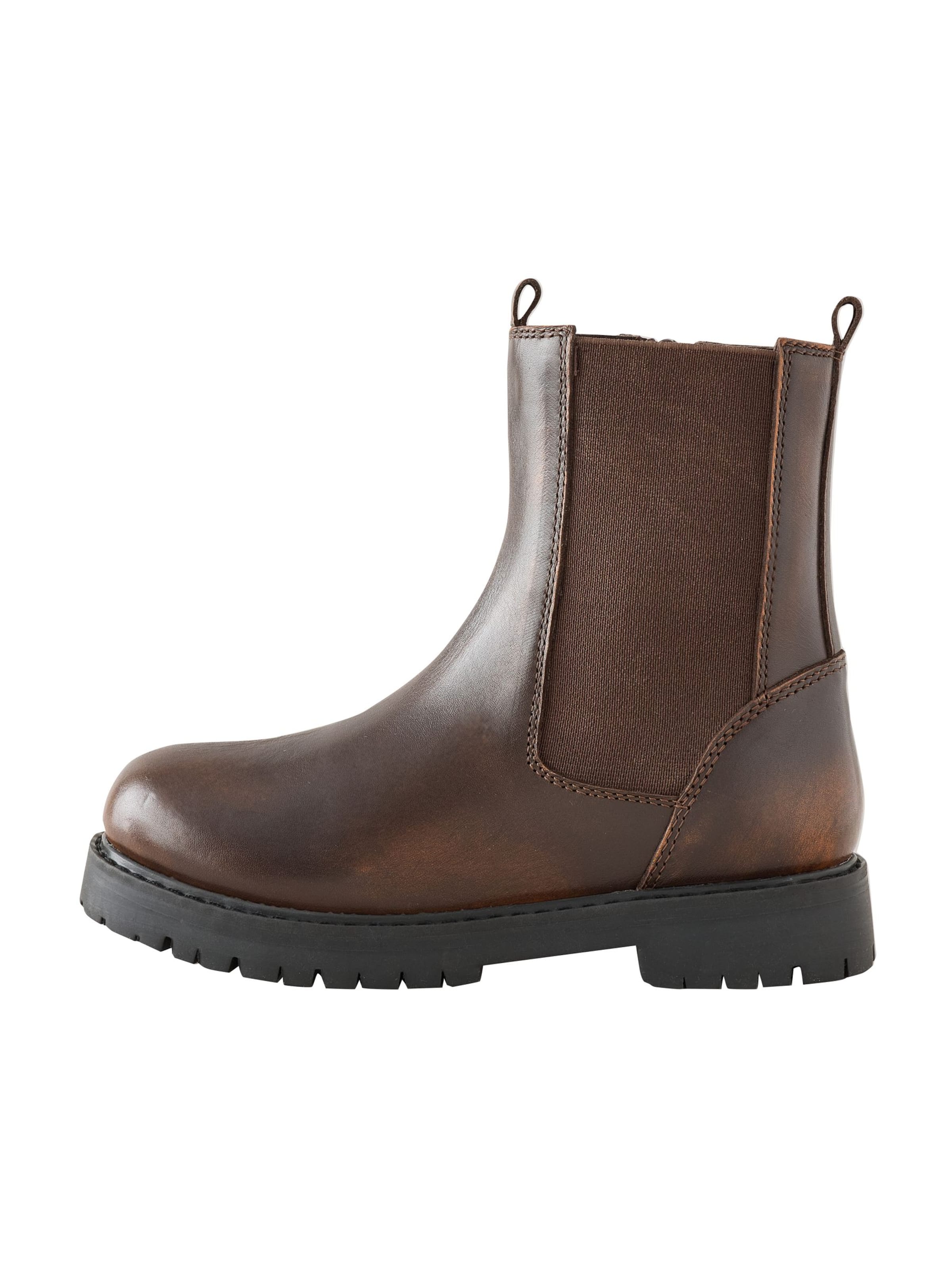 Bottes Next en marron : devant