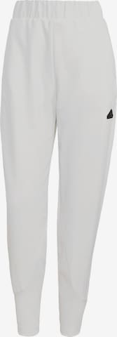 ADIDAS SPORTSWEAR Конический (Tapered) Спортивные штаны 'Z.N.E.' в Белый