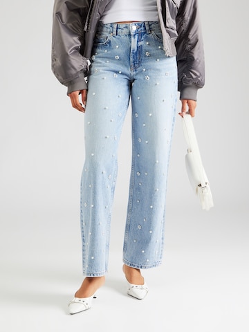 ONLY - Pierna ancha Vaquero 'ONLONUR' en azul: frente