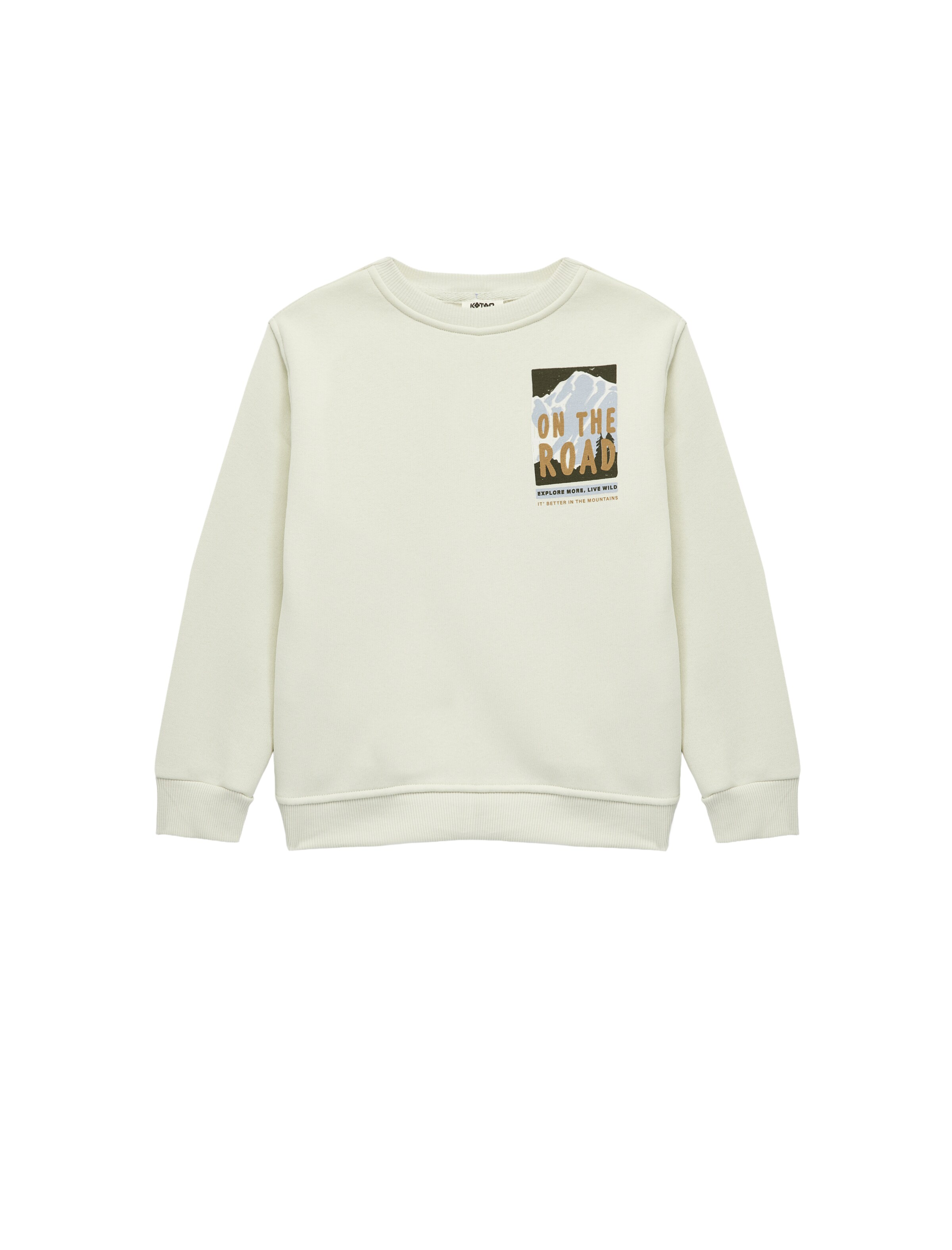 Koton Sweatshirt in Beige: front