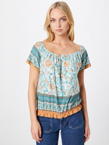 Esqualo - Blusa em mistura de cores: frente