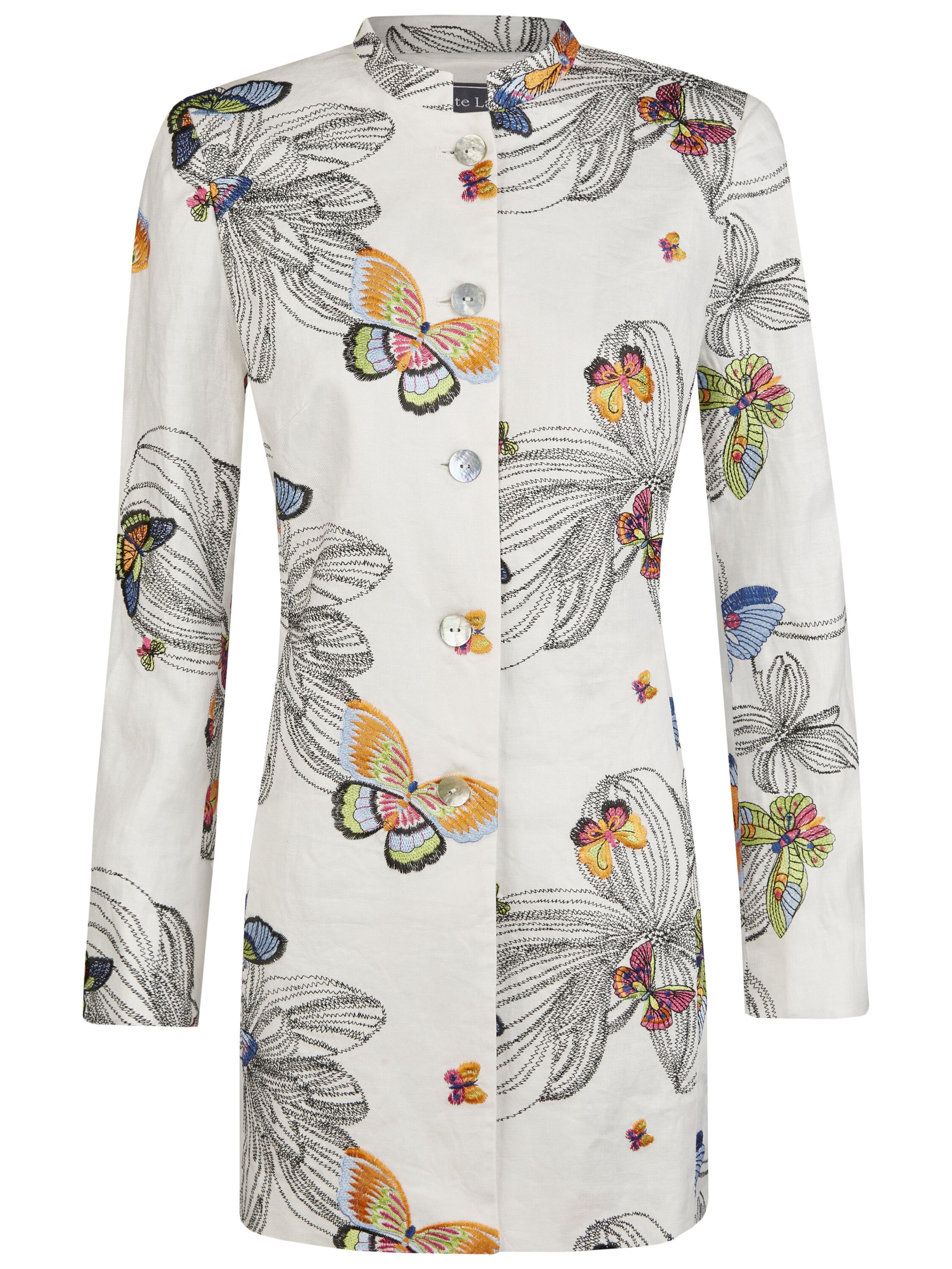 Blazer White Label en blanc : devant