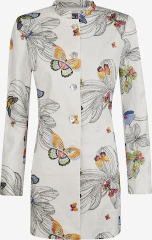 White Label Blazer in White: front