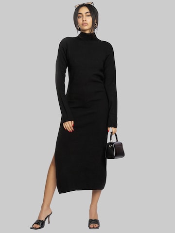 FRESHLIONS Knitted dress ' 'Svea' ' in Black